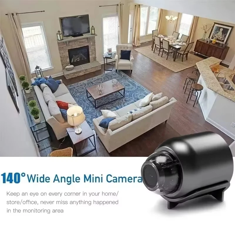 X5 Mini Camera HD 1080P Intelligent Home Security Video Recording APP Support Memory Card Mini Camera Security Wireless Camera