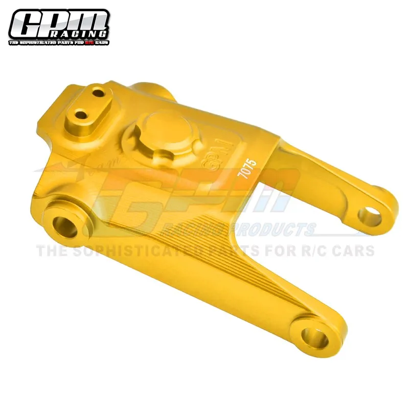 Placa protectora de Servo de dirección de aluminio GPM 7075 LOS261010 LOSI 1/4 Promoto-MX motocicleta