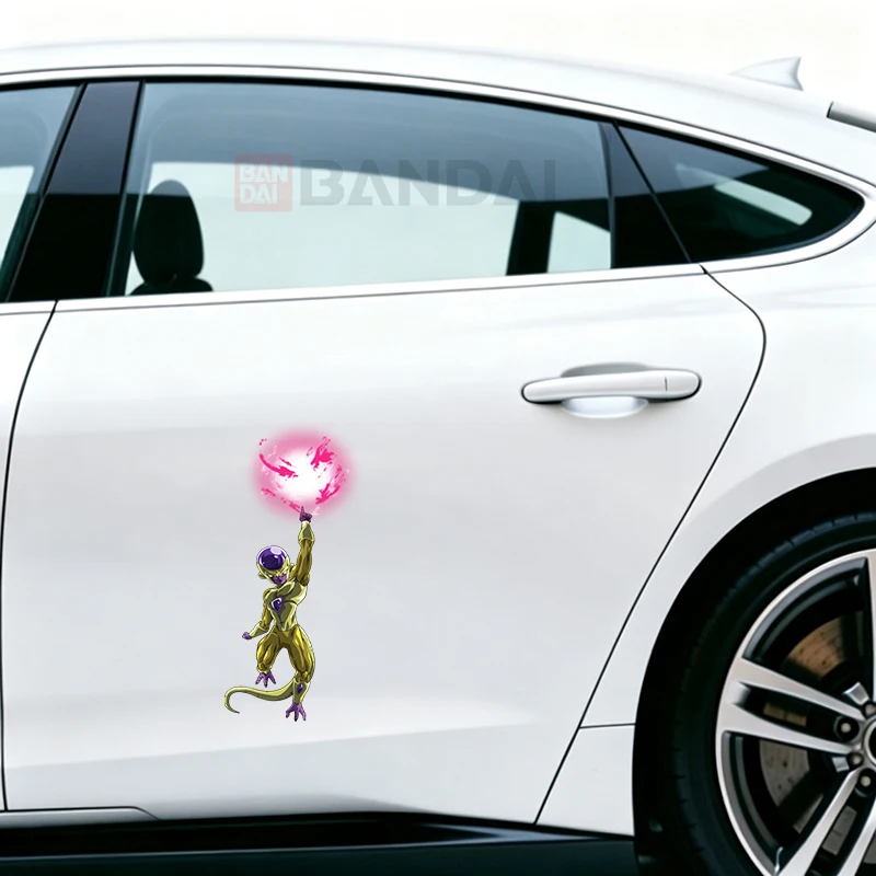 Car StickersCustom Sticker Golden Anime Character Vinyl Decal Waterproof Die Cut for Car Window Laptop Wall DecorationAuto Decor 4