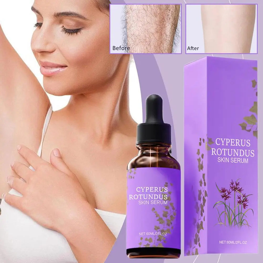 

Cyperus Rotundus Essence Hair Removal Care Oil Anti Lines Fade Calm 60ml Redness Fine Inhibition Armpit F3H0