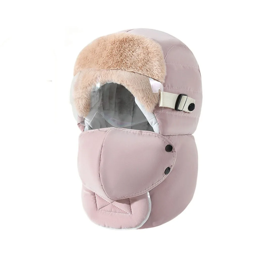 

Модная ветрозащитная зимняя маска-шлем с защитой от запотевания, теплая шапка-ушанка с капюшоном для катания на лыжах, для женщин и мужчин