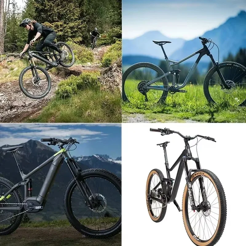BUCKLOS 27.5/29 Inch MTB Air Suspension Fork 110*15mm Thru Axle 36mm Stanchion 160mm Travel Disc Brake E-bike Front Fork view 6