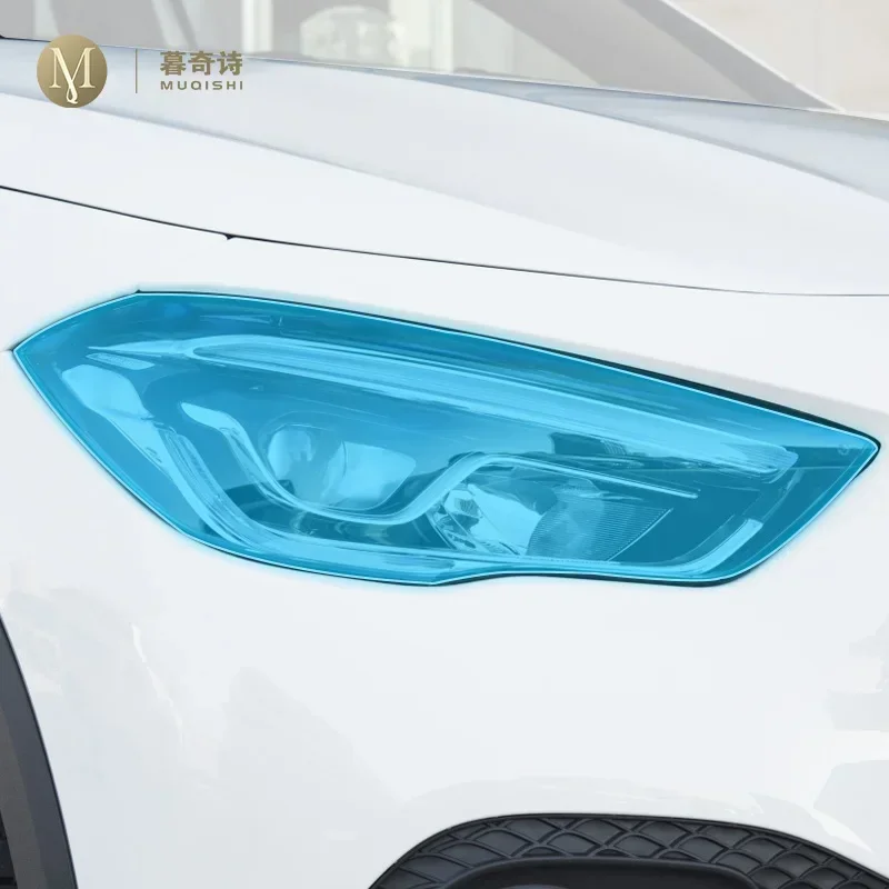 

Для Benz GLA X156 AMG 2020-2023 экстерьер автомобиля PPF прозрачная защитная пленка для краски ТПУ защитная пленка для фар против царапин