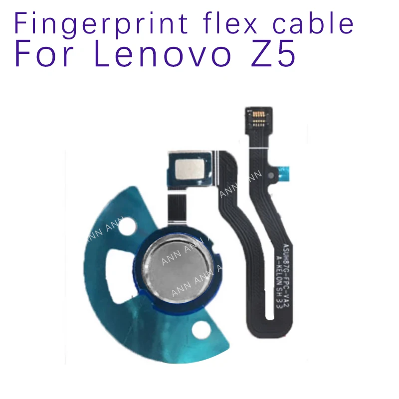 

Fingerprint Scanner For Lenovo Z5 L78011 L78012 Touch Sensor ID Home Button Return Assembly Flex Cable