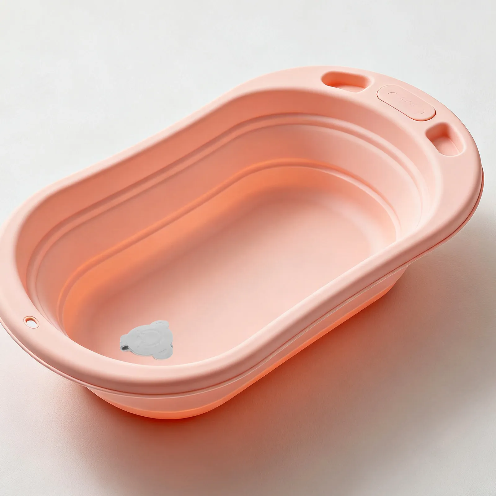 

2Pcs Baby Bath Tub Drain Plug Leakproof Silicone Stopper Fits Portable Foldable Plastic Bathtub Covers Bath Tub Water Stopper