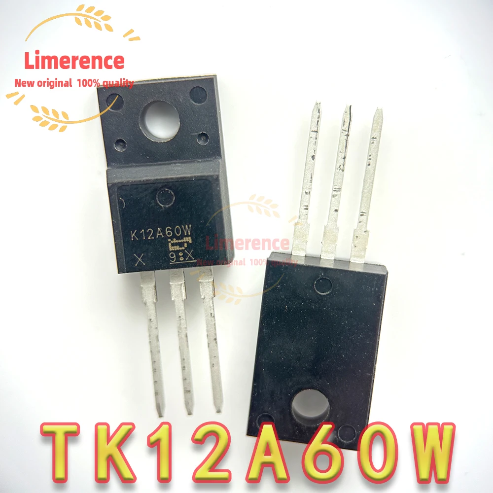 5PCS TK12A60W   TK12A60D   K12A60W TO220F 