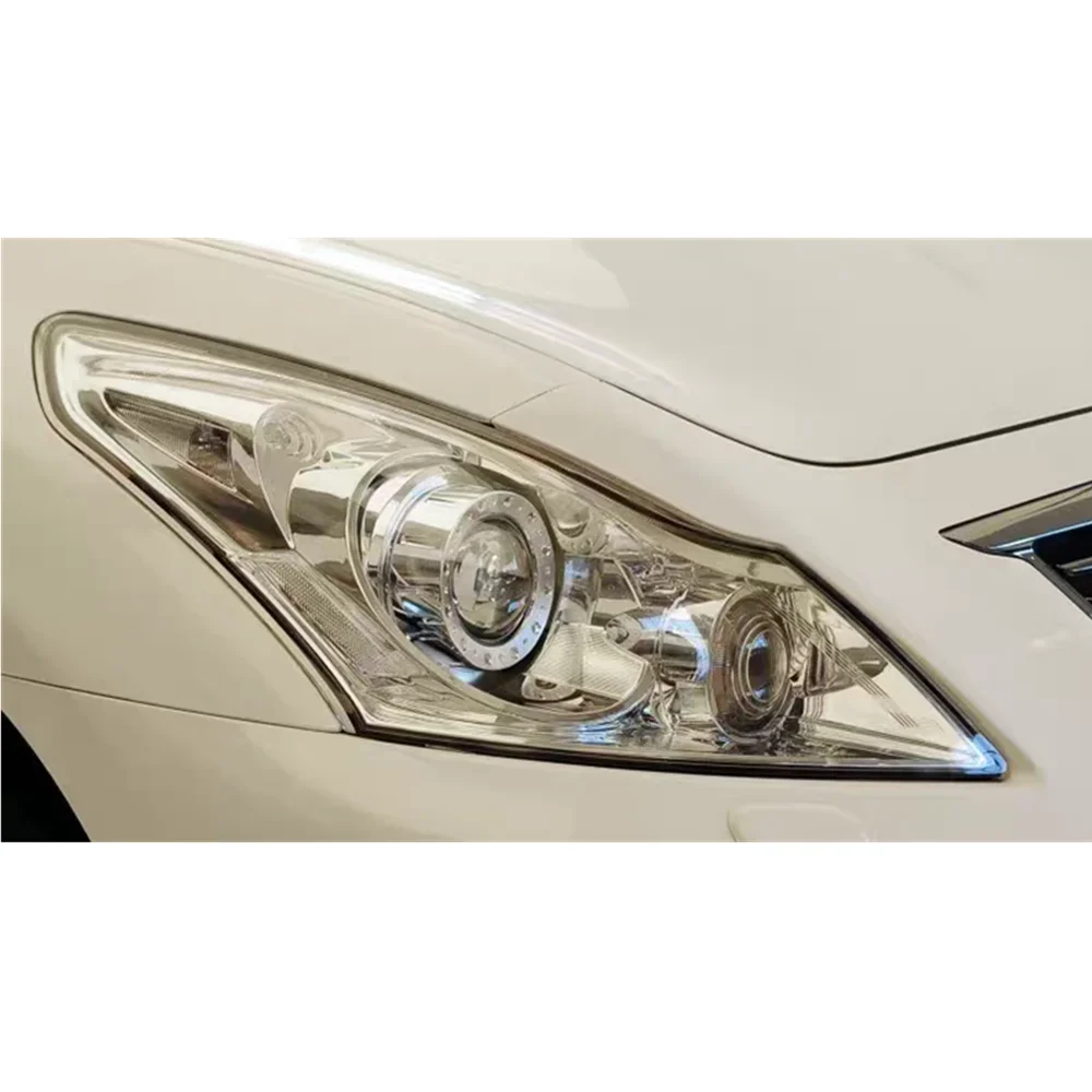 HTTCY  Headlight Base for Infiniti G37 G35 G25 2008 ~ 2015 Headlamp House Car Rear Base Front Auto Headlight Back House