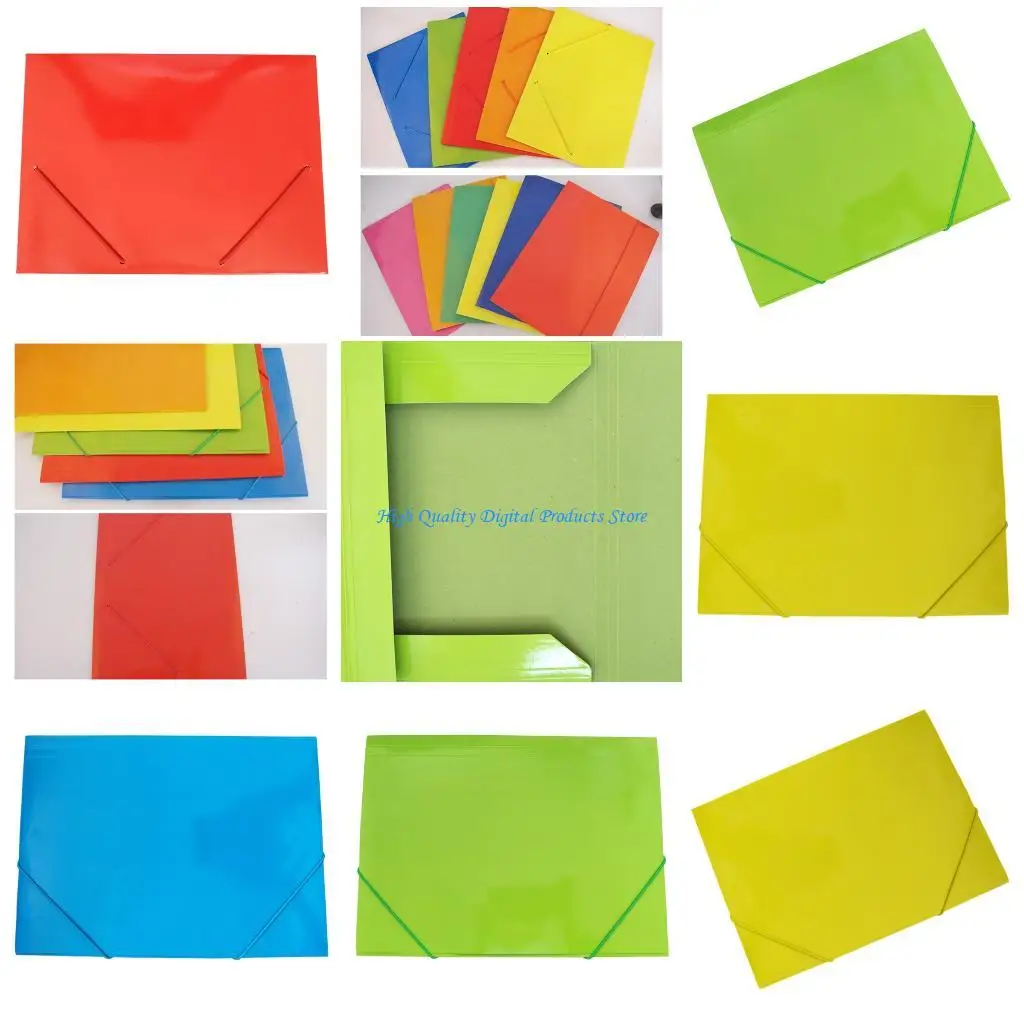 

U2JE Портативные папки для файлов формата А4, расширяемые органайзеры на эластичной ленте, компактное офисное хранилище