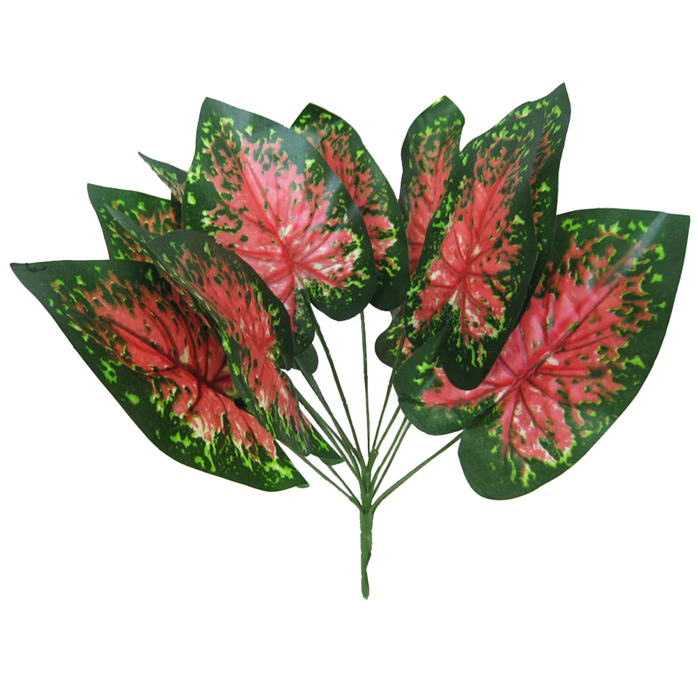 

Artificial Lotus Leaves Fake Green Plants Silk Simulation Leaves For Home Office Decor Wedding Party Decoration