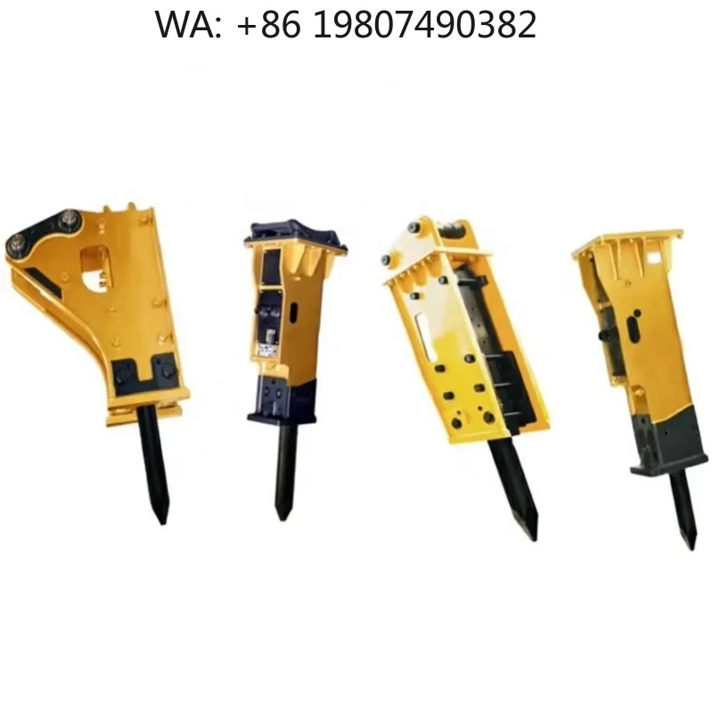 High Stability Silenced Hydraulic Breaker Hammer, Advanced Technology Construction Attachment, Low Noise Tool for Engineering Ro