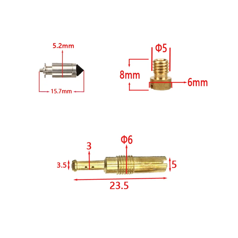 For HONDA CBF 250 2004-2009 Motorcycle Carbruetor Repair Kit Float