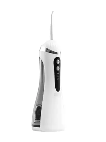 Electric oral irrigator 3 Cleaning Modes USB Rechargeable Waterproof IP65 Oral Irrigator 4 Nozzles Portable Dental Irrigators