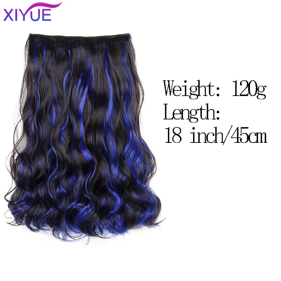 XiYUE Synthetic Women's Styling Long Hair Extra Long Hair Synthetic Wigs Layered Hair Extensions Top of the Head Increase dyeing