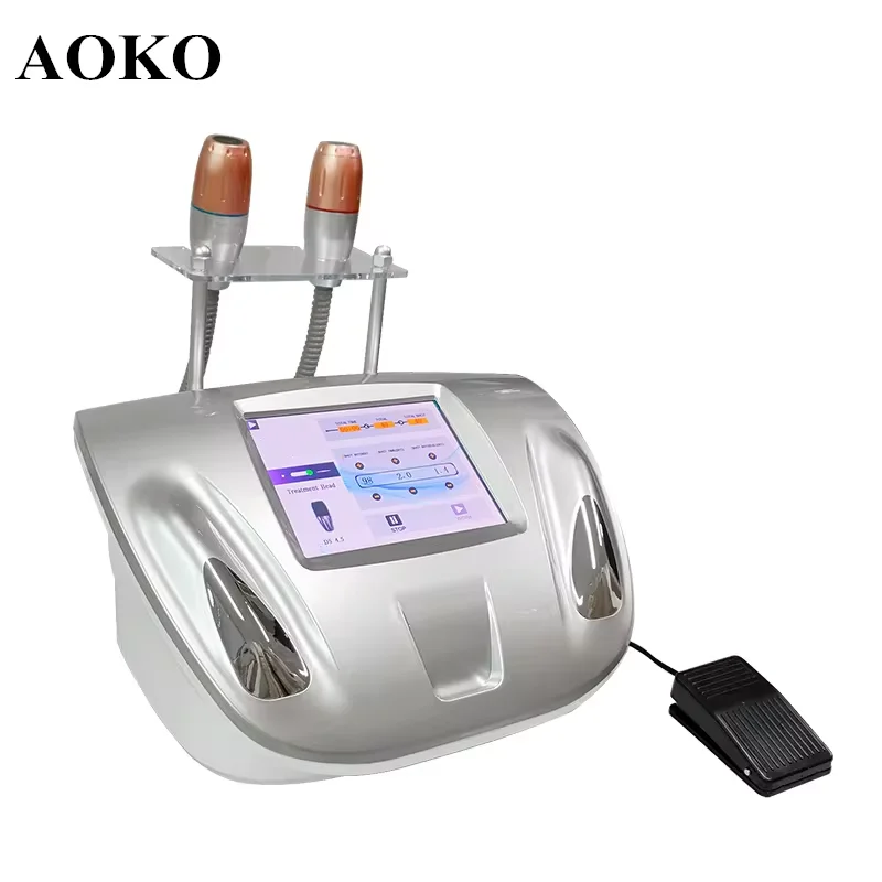 AOKO-herramienta de tallado de línea de Radar antiarrugas, belleza Facial ultrasónica de alta frecuencia, rejuvenecimiento de la piel, Estiramiento Facial