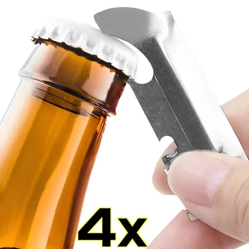 Adjustable Multi-Function Bottle Cap Opener Labor-Saving Screw Can Opener Stainless Steel Lids Off Jar Opener for Kitchen Tools