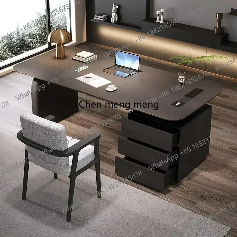 Discount Organizers Wooden Office Desk Study Modern Gaming Standing Executive Office Desk Bedroom Drawer Storage Ufficio Home Fu