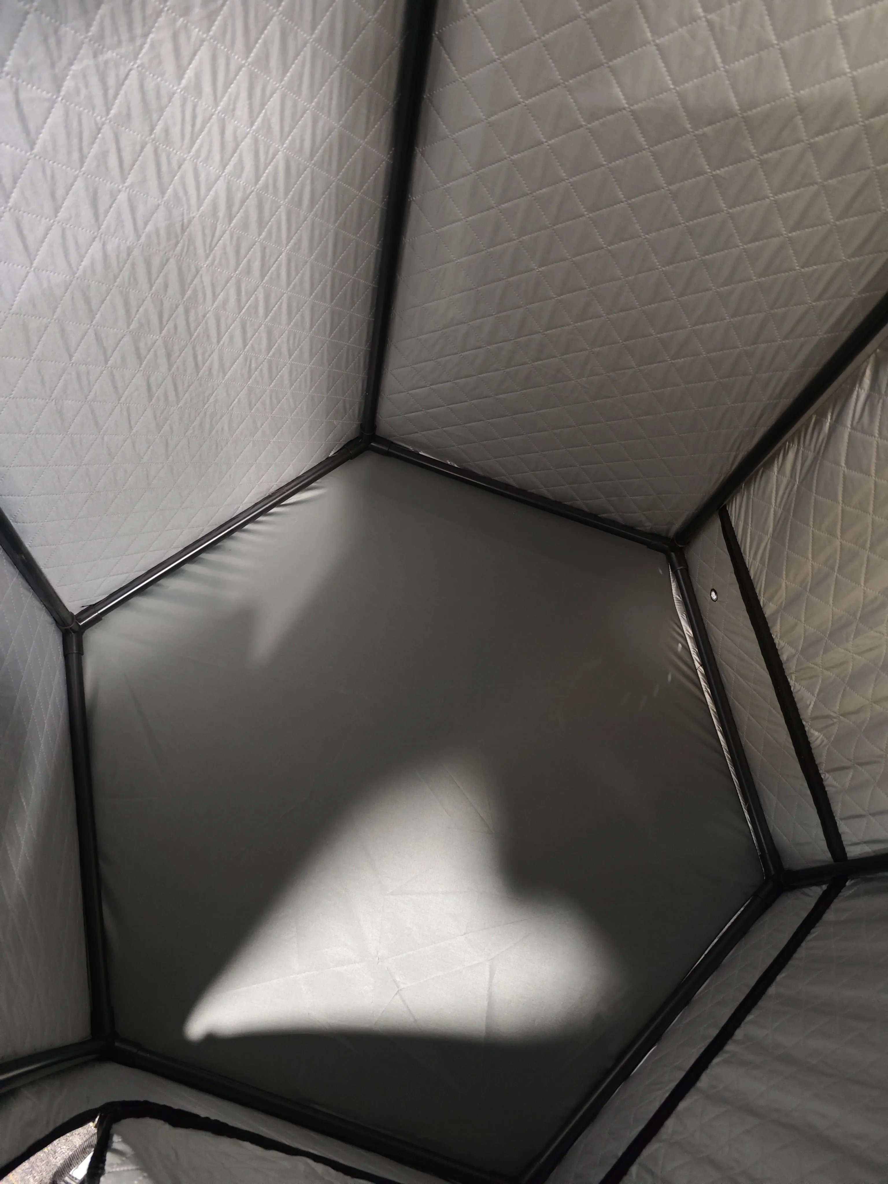 Forma hexagonal portátil vapor 1 pessoa spa elétrico salas de sauna caixa cabine balde pod aquecedor doméstico interior tenda