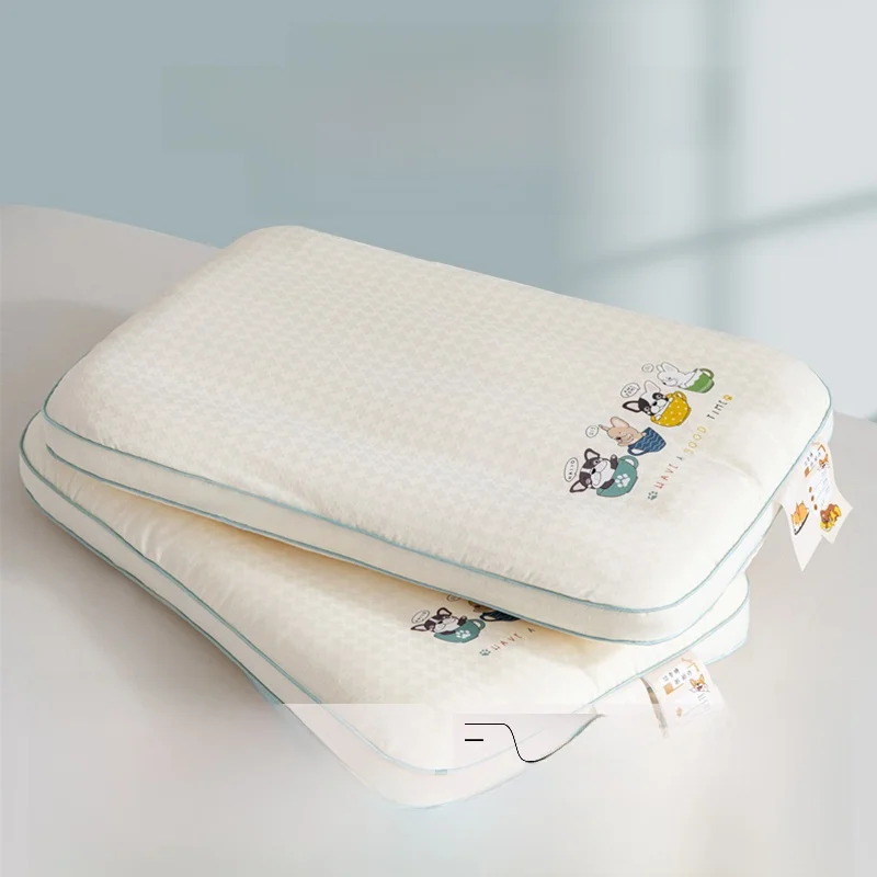 

Yaluxing Children's Pillow Ne Support Rectangular ape Filling Material 3D Air Fiber Single Person Use Home Or Dormi