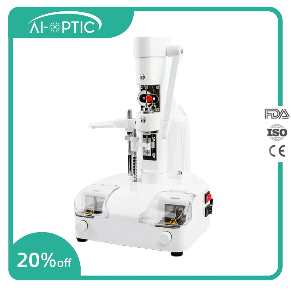 Optical Eyeglasses Lens Notching Machine, Optical Equipment, High Quality, DS-100A