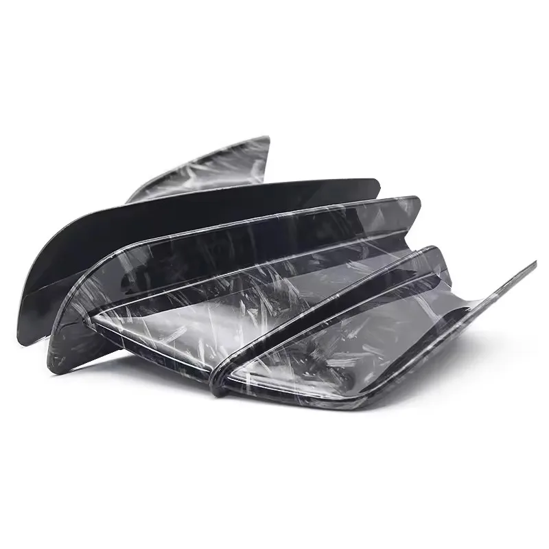 Spoiler aletta laterale aerodinamica per moto - Compatibile con Yamaha YZF R1/R6/R25, Kawasaki Ninja H2/H2R, BMW S1000RR,