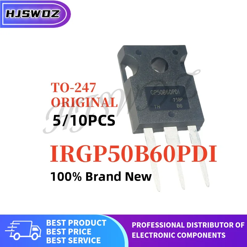 5/10PCS Original IRGP50B60PDI GP50B60PDI GP50B60PD1 IRGP50B60PD1 TO-247 NPT Trench Brand New In Stock