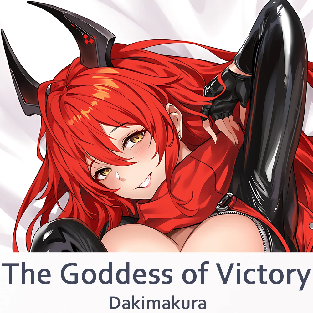 

The Goddess Of Victory NIKKE Red Hood Dakimakura 2WAY Hing Body Case Anime Pillow Cushion Cover Xmas Gifts