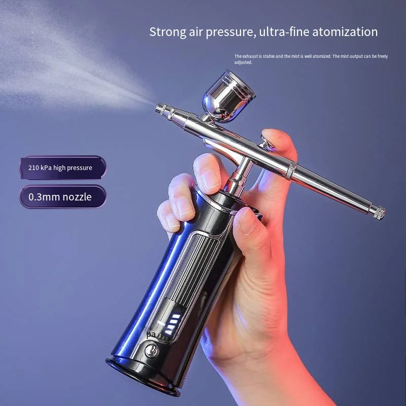 Latest 2026 Professional Spray Gun for Nail Art Moisturizing Gradient Color Painting Portable High-Quality Home Nail Salon Tools