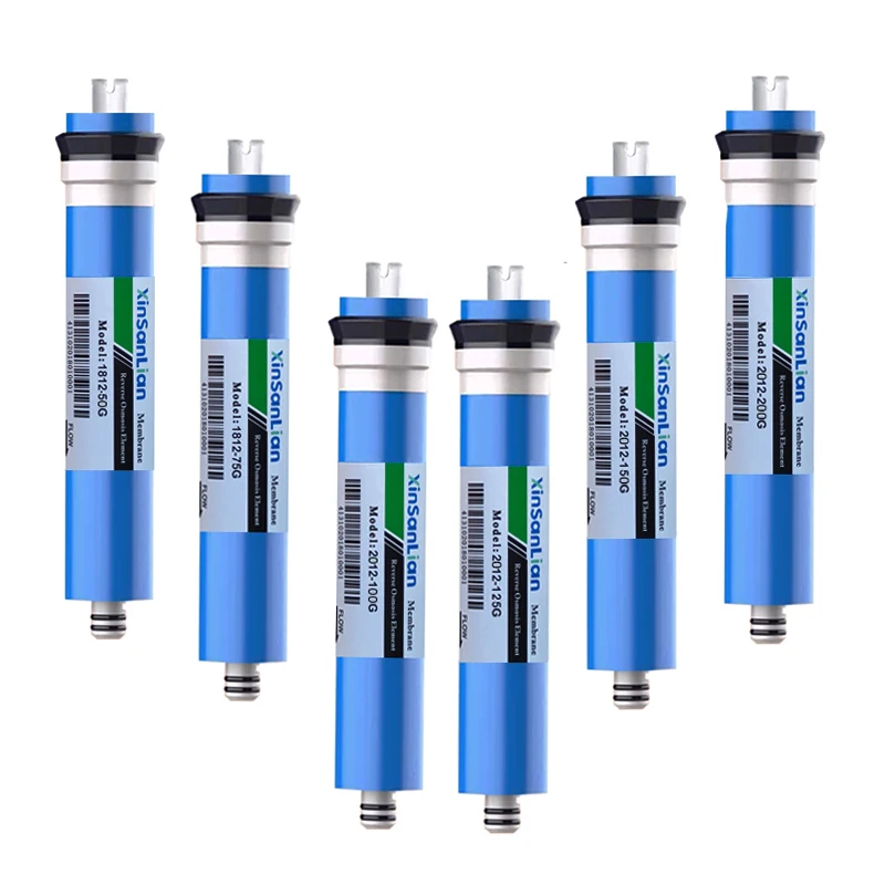 

50G 75G 100G 125G 150G 200G 300G 400G Reverse Osmosis RO Membrane Replacement Filters for Water Filtration Water Purifier Filter