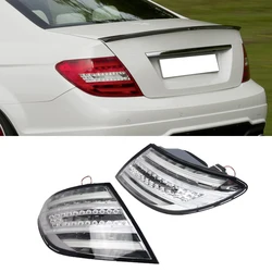 LED Taillights For Mercedes-Benz W204 2007 2008 2009 2010 Reverse Lights Brake Lights Steering Lights Driving Light Assembly