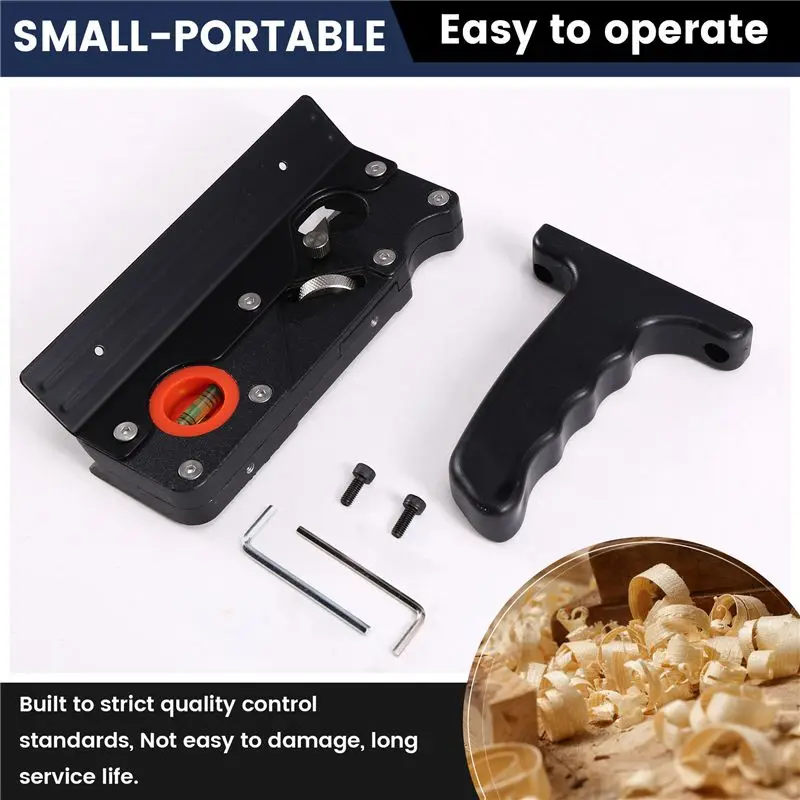 N96R Hand Planer Quick Edge Trimming And Chamfering Planer 45 Degree Bevel Woodworking Manual Corner Shaving Planer