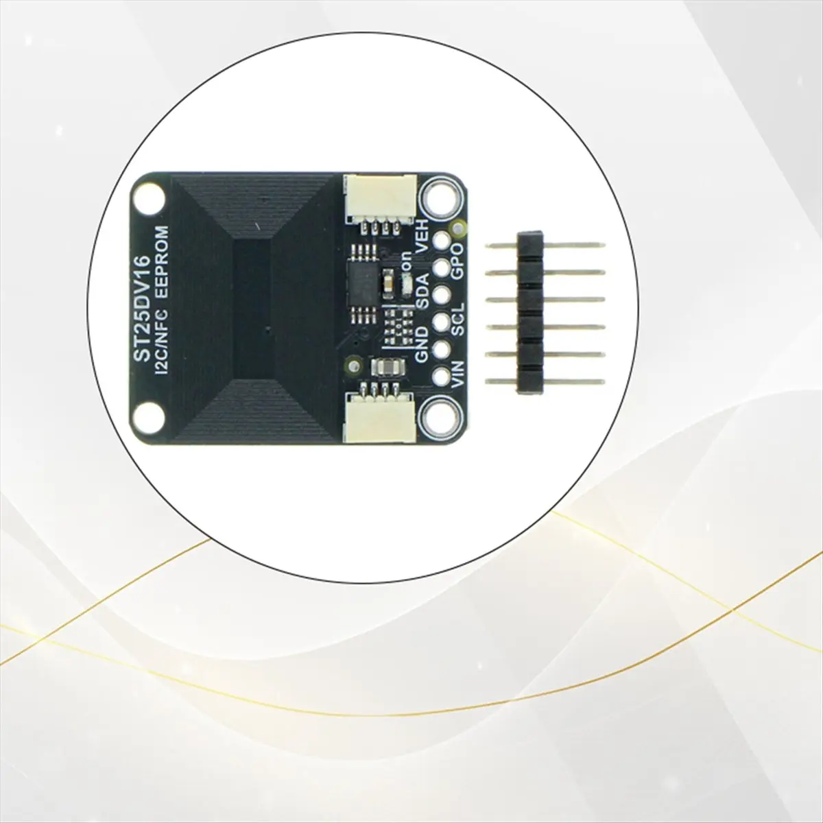 ST25DV16K I2C RFID EEPROM Breakout 13.56 MHz NFC/RFID Reader Module Y80A