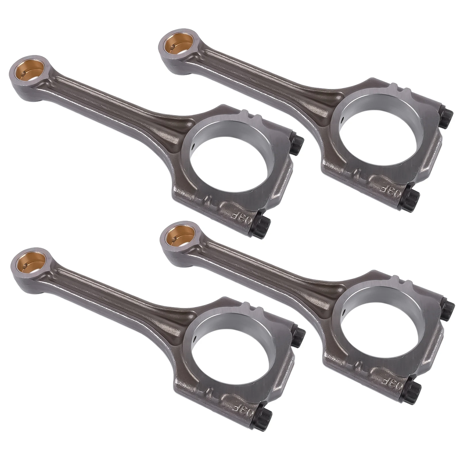 AP01 Set di bielle da 4 pezzi per VW Polo Jetta Golf Touran Audi A1 A3 Seat Leon Toledo Skoda Fabia