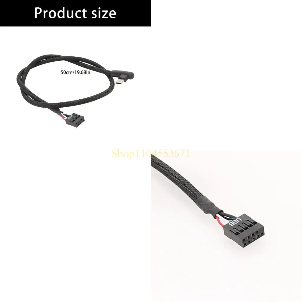 Best Seller Reliable System Board USB 9 Pin To Type C Data Cable Featuring L End