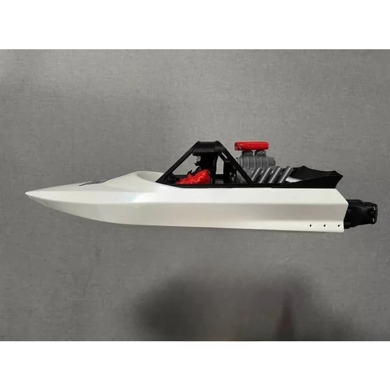 

RC Jet Boat ABS 3D Printed M-jet-25 Water Jet Pump Turbine Boat High Speed Remote Control Jet Boat Toy for Lake Pool Racing