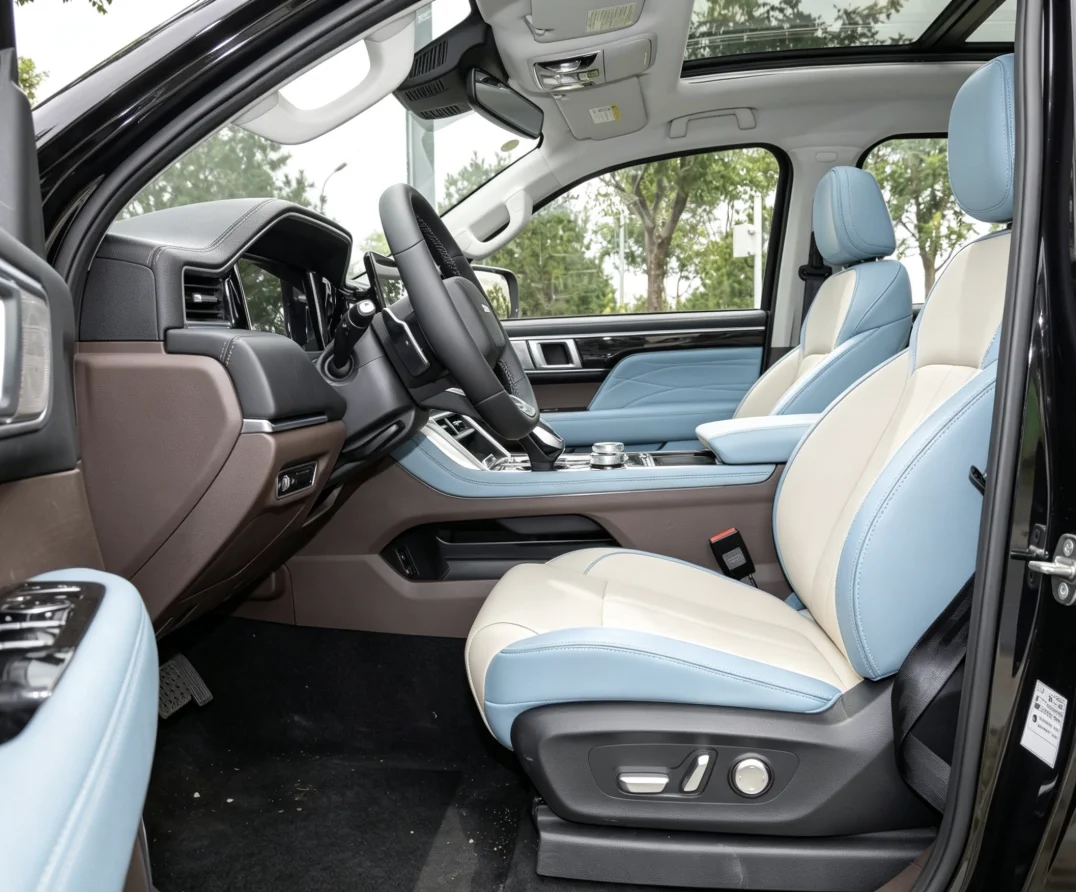Für Foton Tunland V9 2023 Maßgefertigte Autositzbezüge Luxuriöses Nappaleder 100% Passgenau Innenraumzubehör 360 ° Vollständige Abdeckung – Detail 6