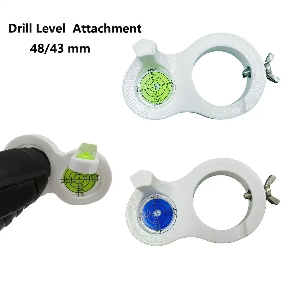 Small Circular Drill Level Attachment Portable Precision Hole Drilling Precision Guide Round Shape Electric Drill Compatible