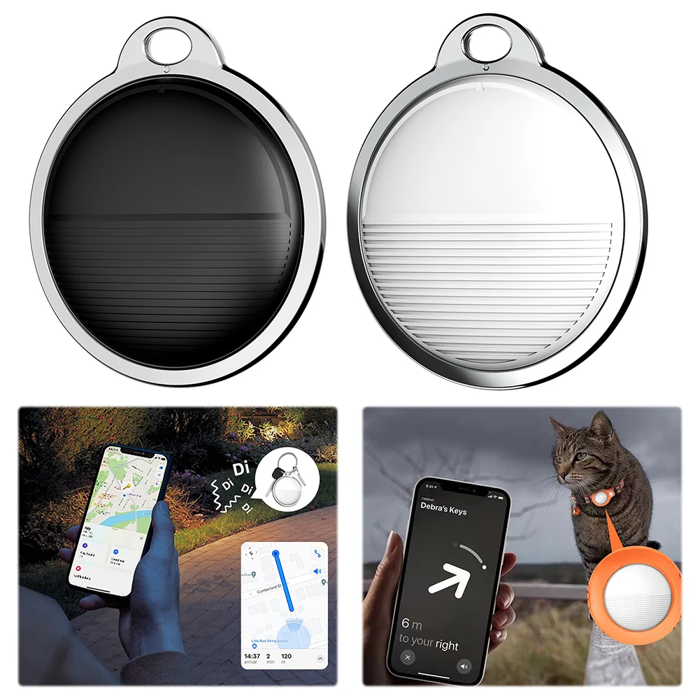 Мини GPS-трекер для системы Apple iOS Find My APP air tag Anti-lost Alarm Key Детский кошелек Finder Locator Smart Bluetooth airtag