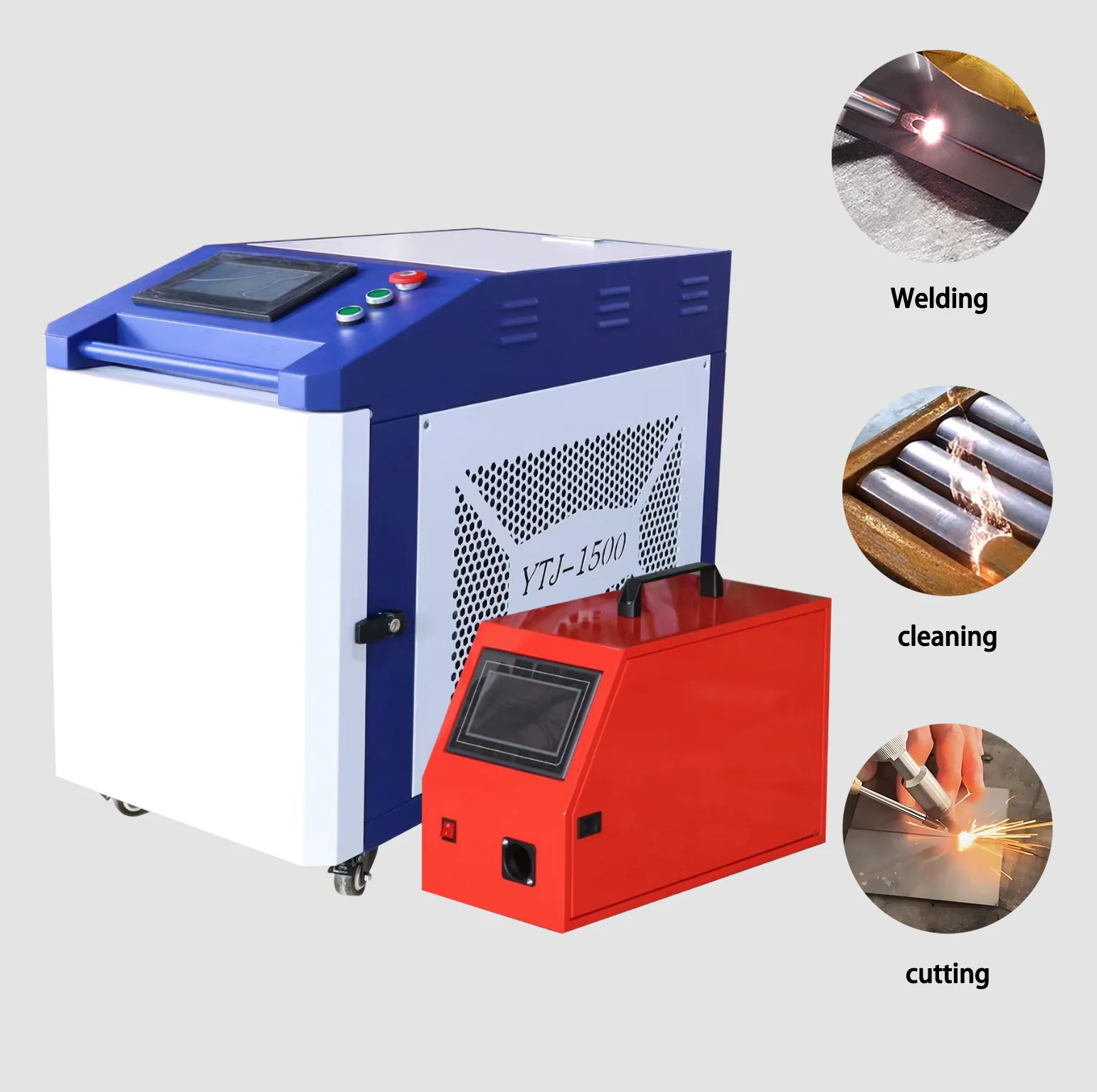 

Портативный лазерный станок 4-в-1 для резки и сварки, цена, 1000 Вт, 1500 Вт, 3000 Вт, лазерный сварочный аппарат для металлических материалов