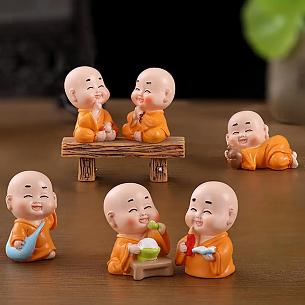 Monk Ornament Wide Range of Ornamental Hand-crafted Decorate Characters Toys for Table