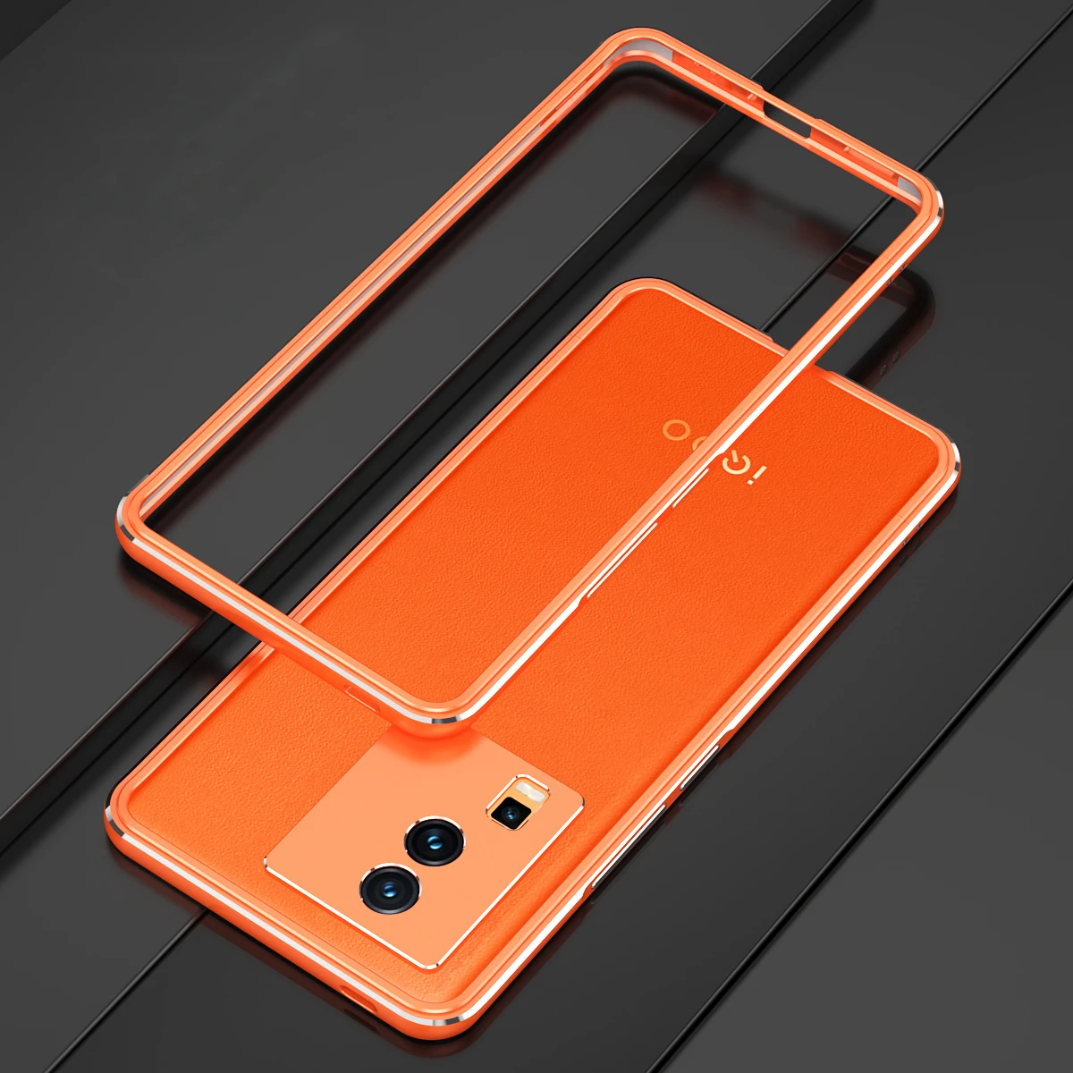 

Модный бампер для VIVO IQOO Neo 8 Pro, роскошная алюминиевая металлическая рамка для телефона IQOO NEO8 Pro, металлическая защита для объектива камеры
