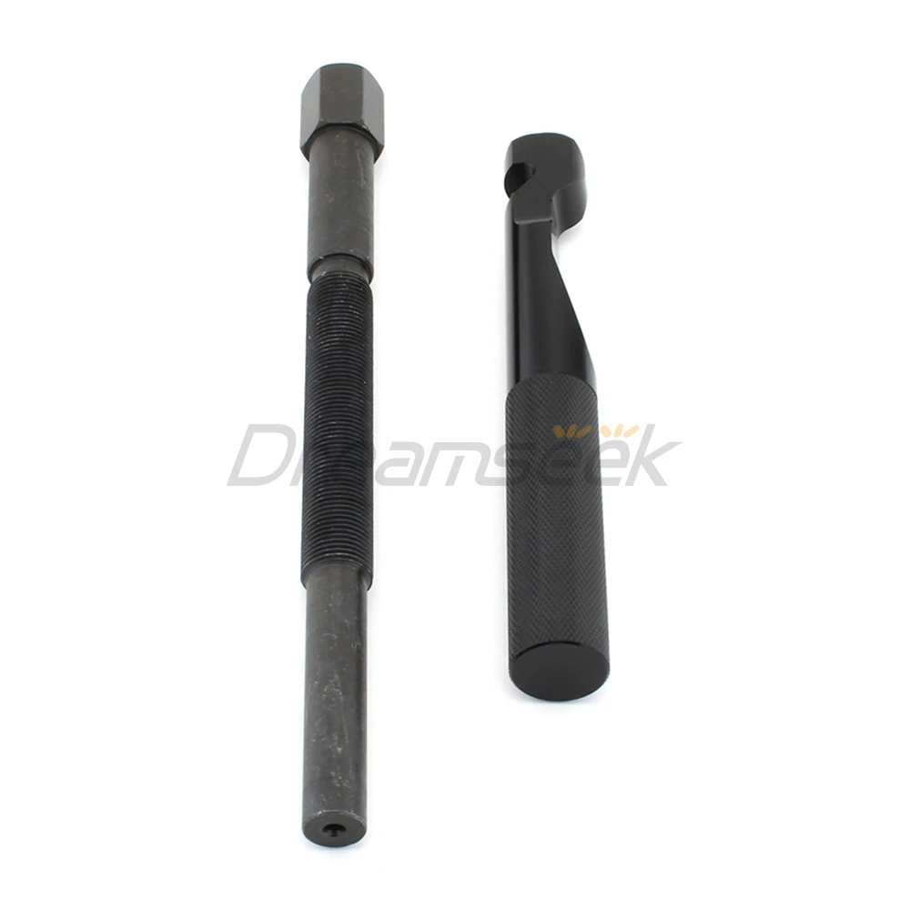 Primary Clutch Puller Belt Change Removal Tool for Polaris RZR-S 800 RZR XC 800 RZR 570 800 RZR-4 900 Black Kit Aluminum + Iron