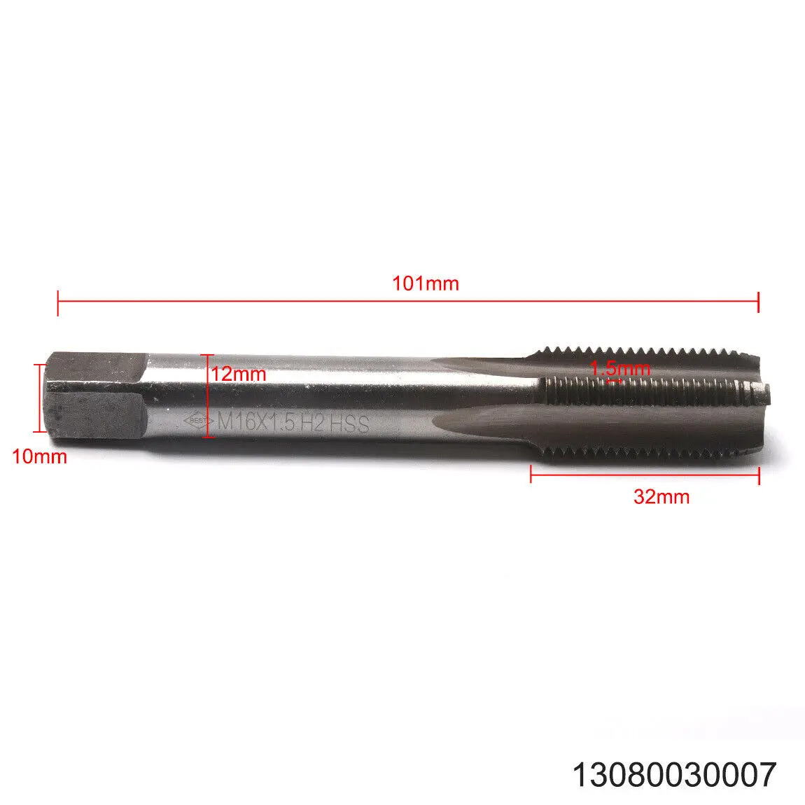 M10/M12/M14/M16/M15/M18/M20 Набор метчиков для винтовой резьбы, набор метчиков для правой руки, машина из быстрорежущей стали, коническая заглушка, круглая резьба