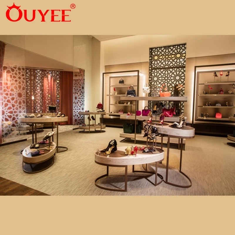 Customized-Shop Display Showroom Design Shoe Store Furniture Shoe Store