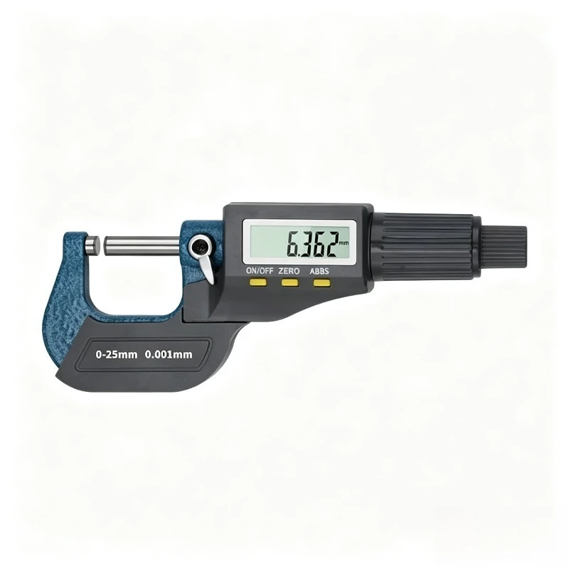 Standard Digital Outside Micrometer 0-25mm High Precision Electronic LCD Measuring Caliper Gauge Tool