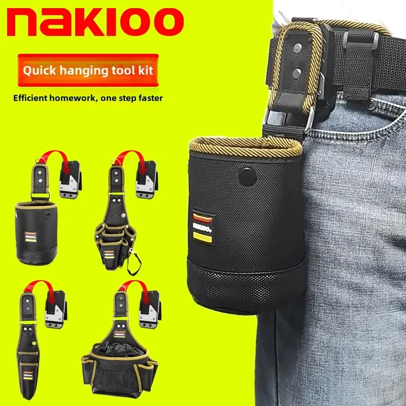 Quick Hanging Tools Waist Pack Woodworking Nail Pack Portable Electrician Pack Screw Sub-Accessories