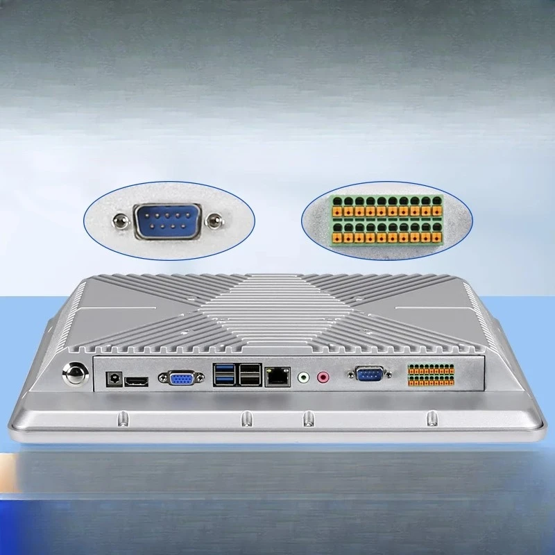 

Touch industrial all-in-one machine, fully enclosed embedded PLC industrial control all-in-one machine, can customize