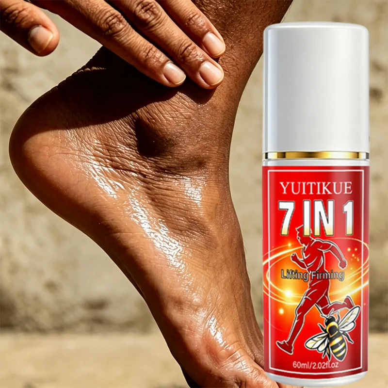 YUITIKUE 7 IN 1 Lifting Firming Joint Massage Roll-On Oil 60ml Bee Venom Nourishing Oil Soothe Tired Stiff Joint Skin Care