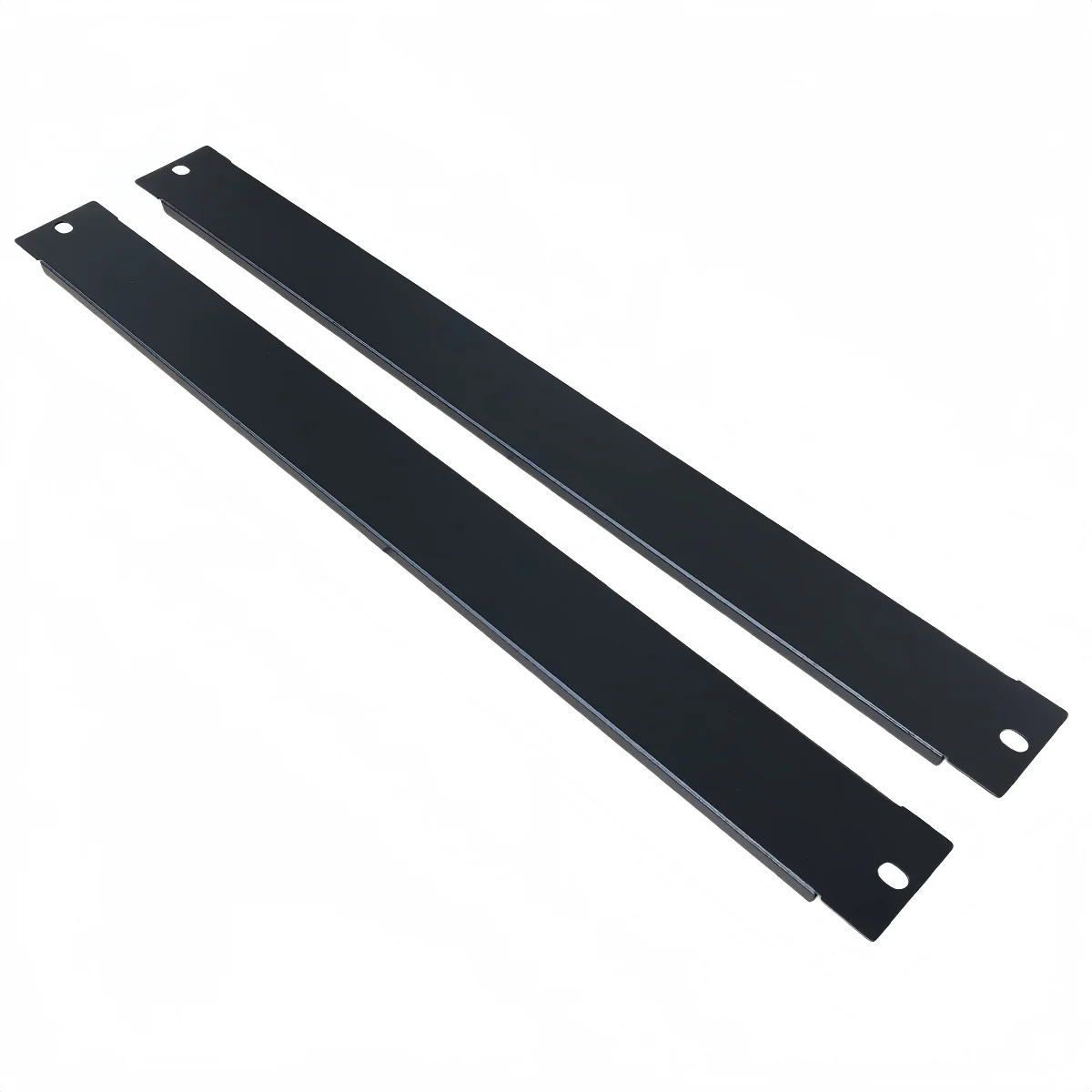 2Pcs 1U Cabinet Blank Panels, Standard 1U Height (44.45mm), Universal Cabinet Width, Are Standard Accessories for Server/Network Cabinets
