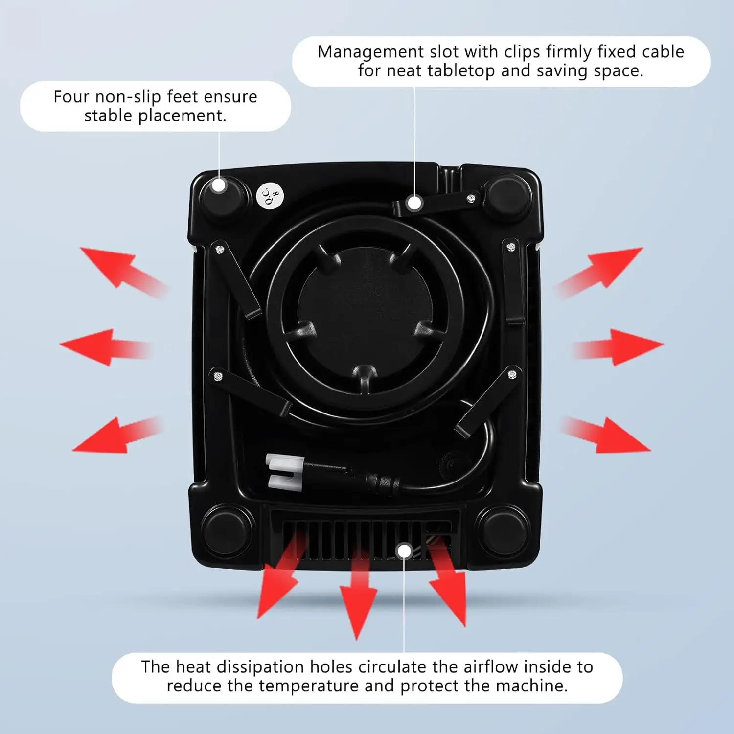 เครื่องปั่นเชิงพาณิชย์,110V 2200W Heavy Duty ในครัวเรือนเครื่องปั่นผสมสําหรับคั้นน้ําผลไม้อาหารผลไม้น้ําแข็ง, professional เครื่องปั่นสมูทตี้พร้อม