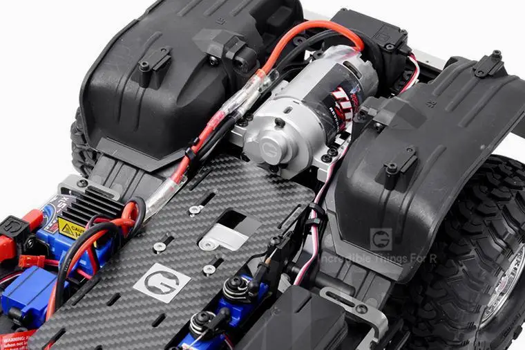 Upgrate Part Front Motor Front Gear Box Ff Pre-transmission Kit For Traxxas Trx4 Defender Bronco Tactical Trx4 Servo Motor Front